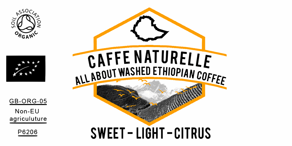 ORGANIC Caffe’ Naturelle Espresso Coffee