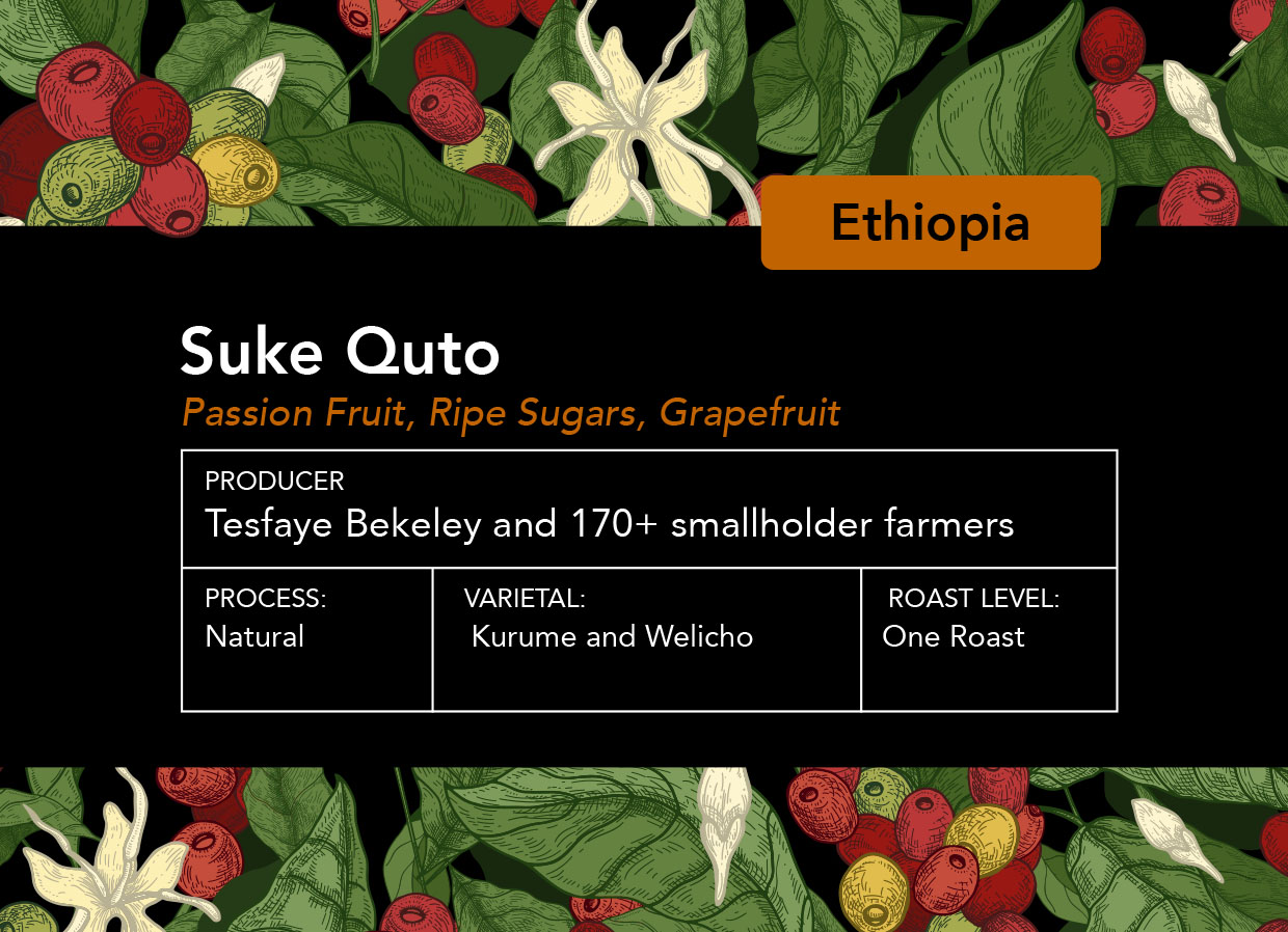 Organic Ethiopia Suke Quto Natural