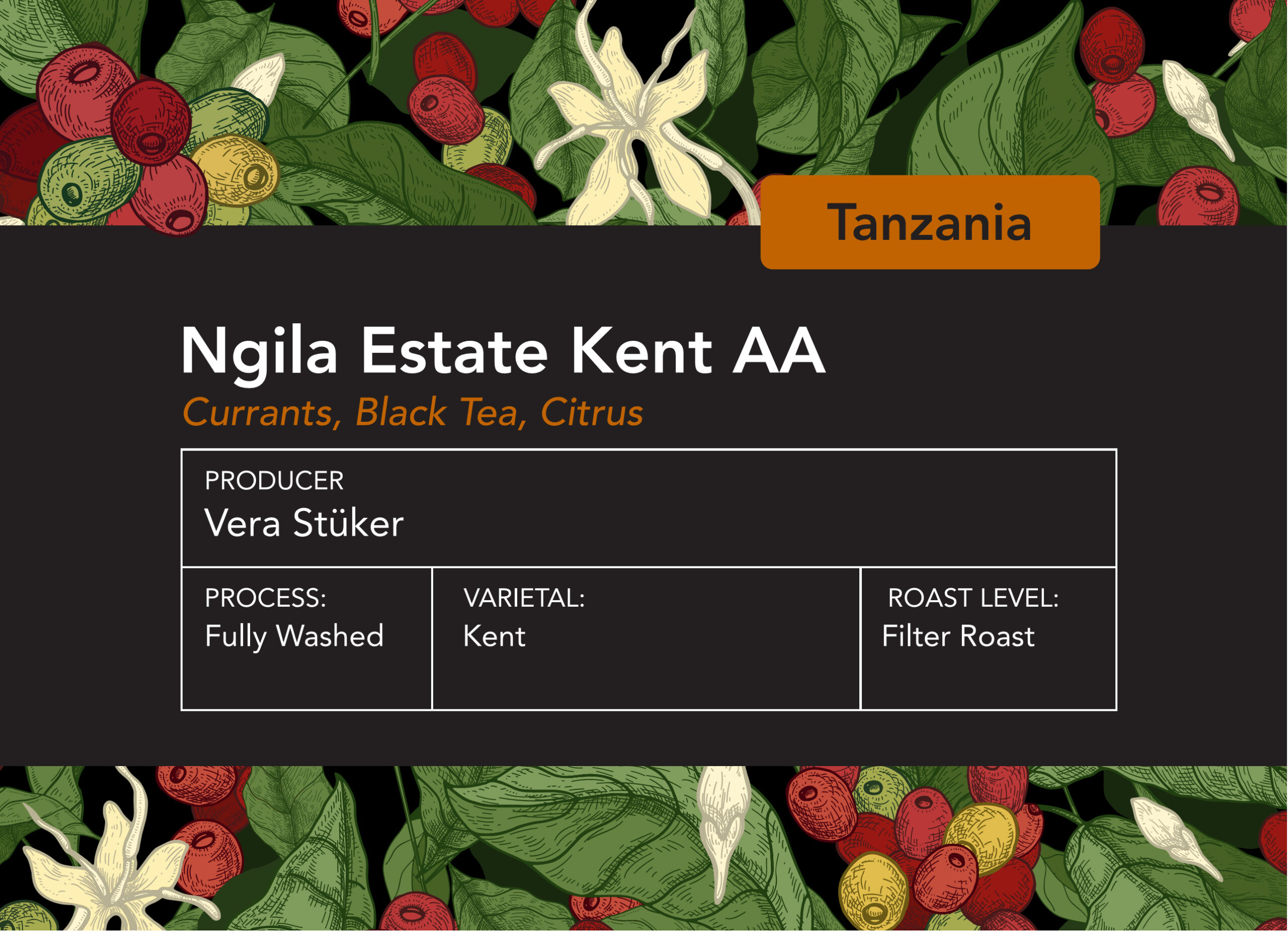 Tanzania Ngila Estate Filter