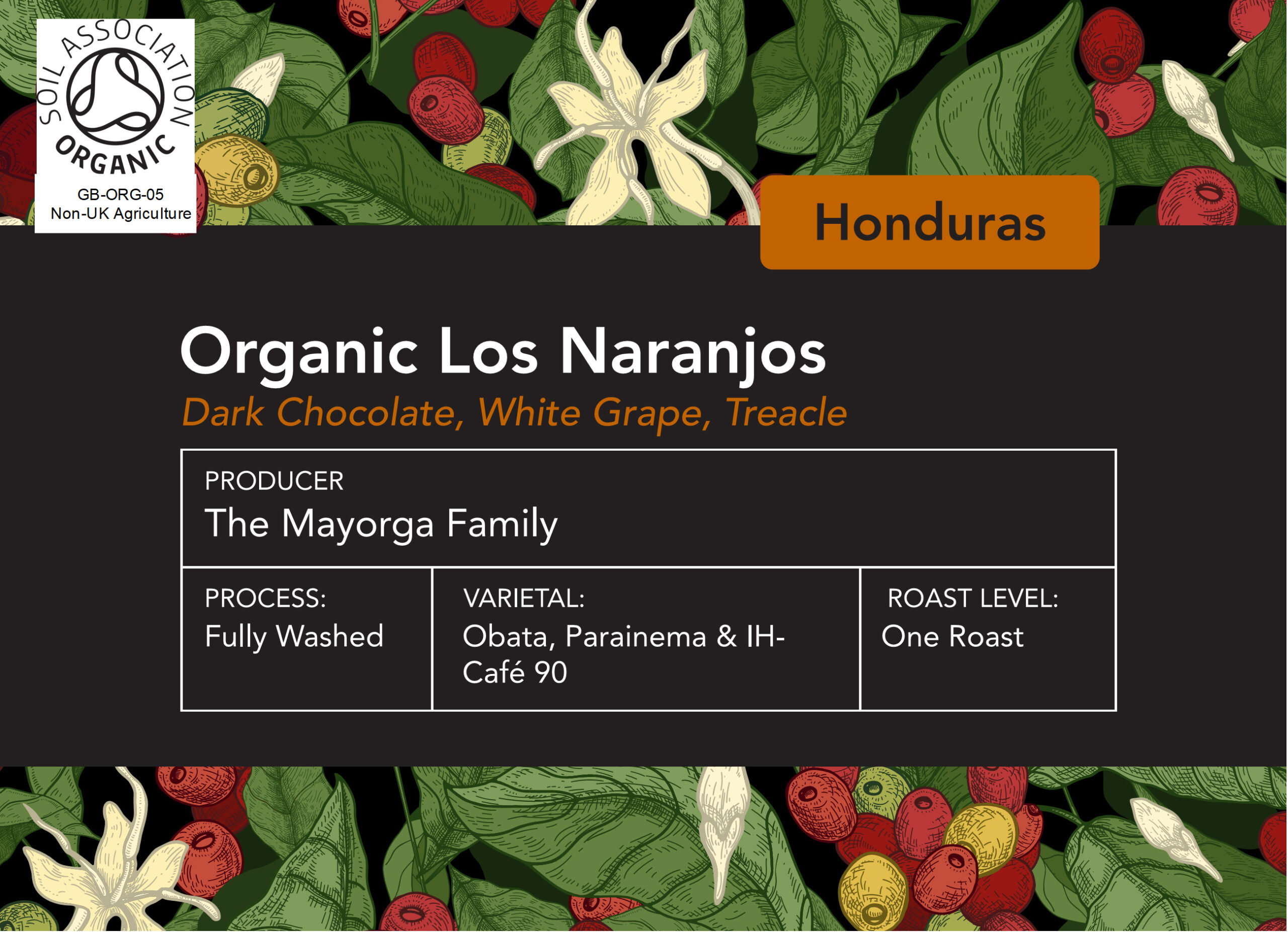 ORGANIC Honduras Los Naranjos