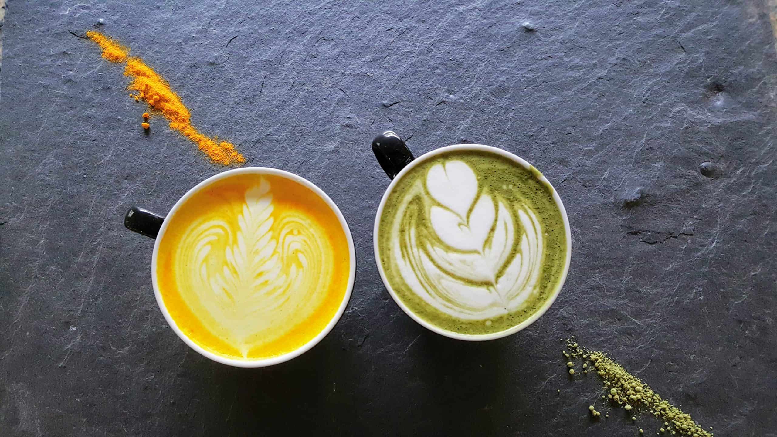 Matcha or Turmeric Chai