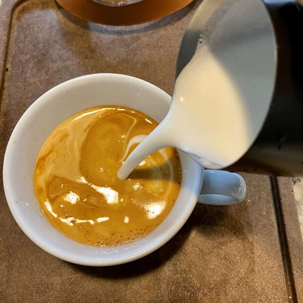 MILK AND COFFEE