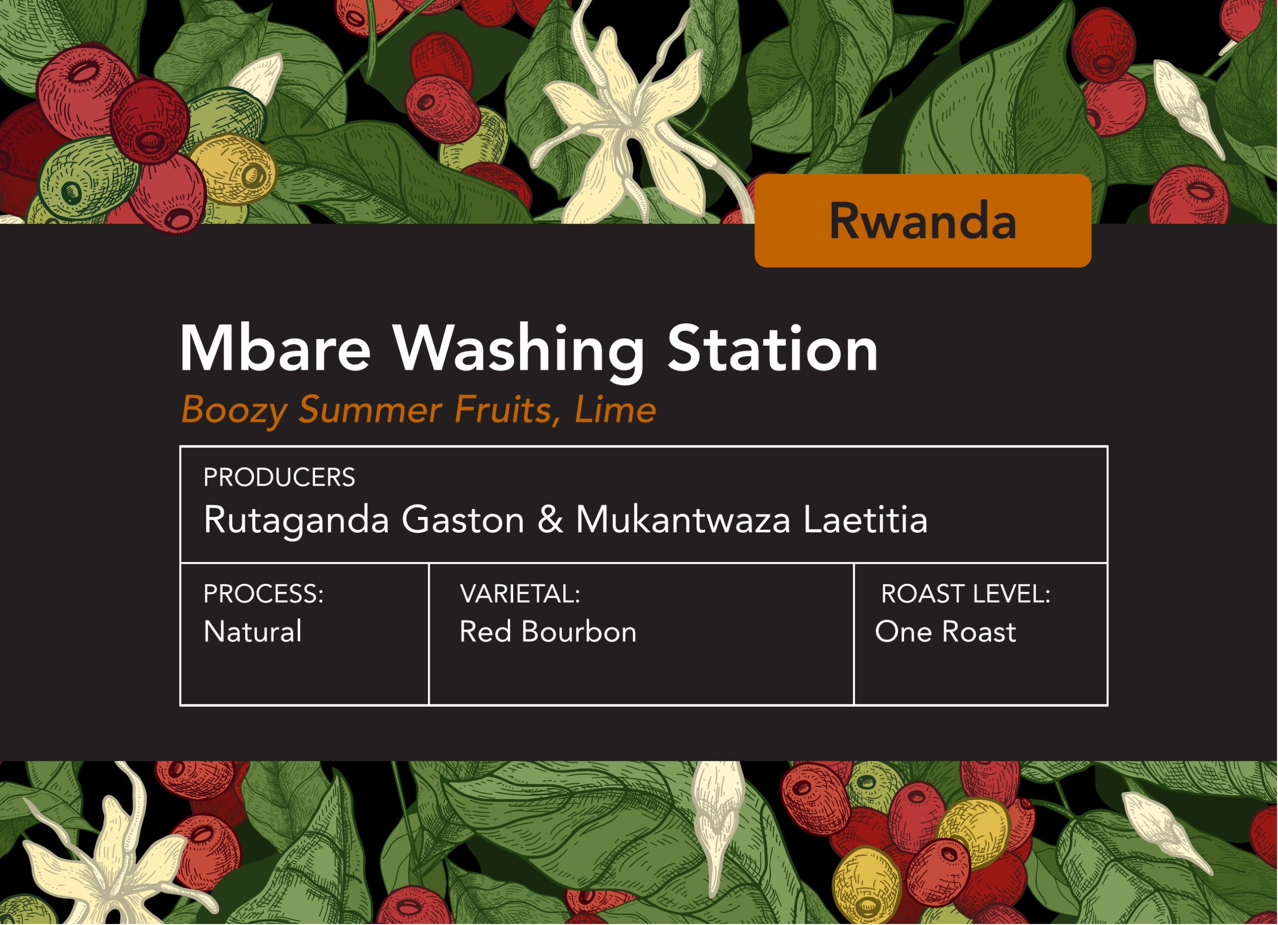 Rwanda Mbare Natural