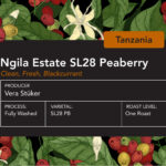 Tanzania Ngila Estate SL28 Peaberries